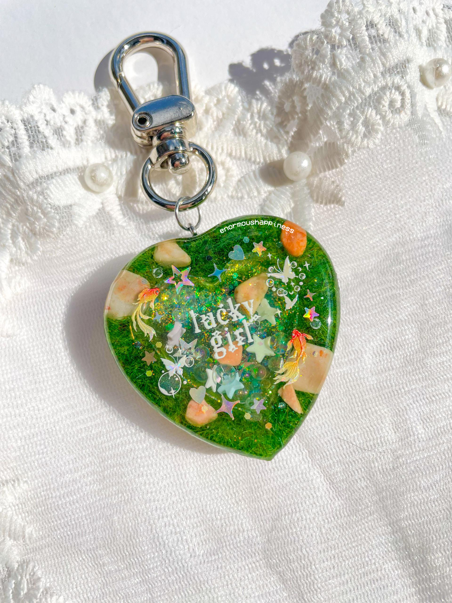 Heartshaker Nature 'Lucky Girl' (Watershaker Keychain)