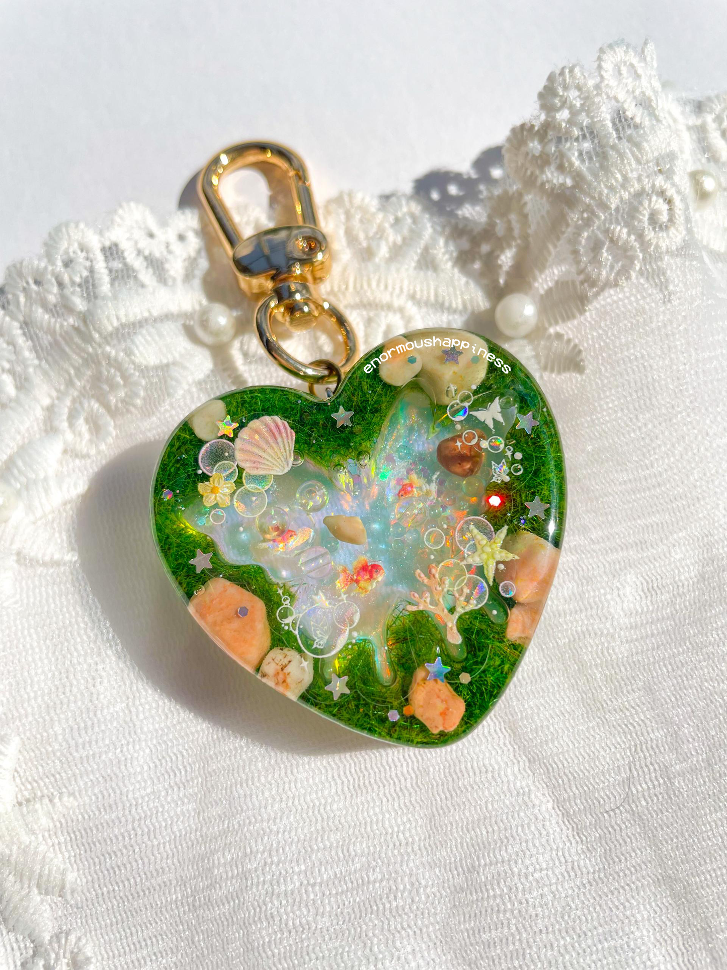 Heartshaker Nature Theme 2 (Watershaker Keychain)