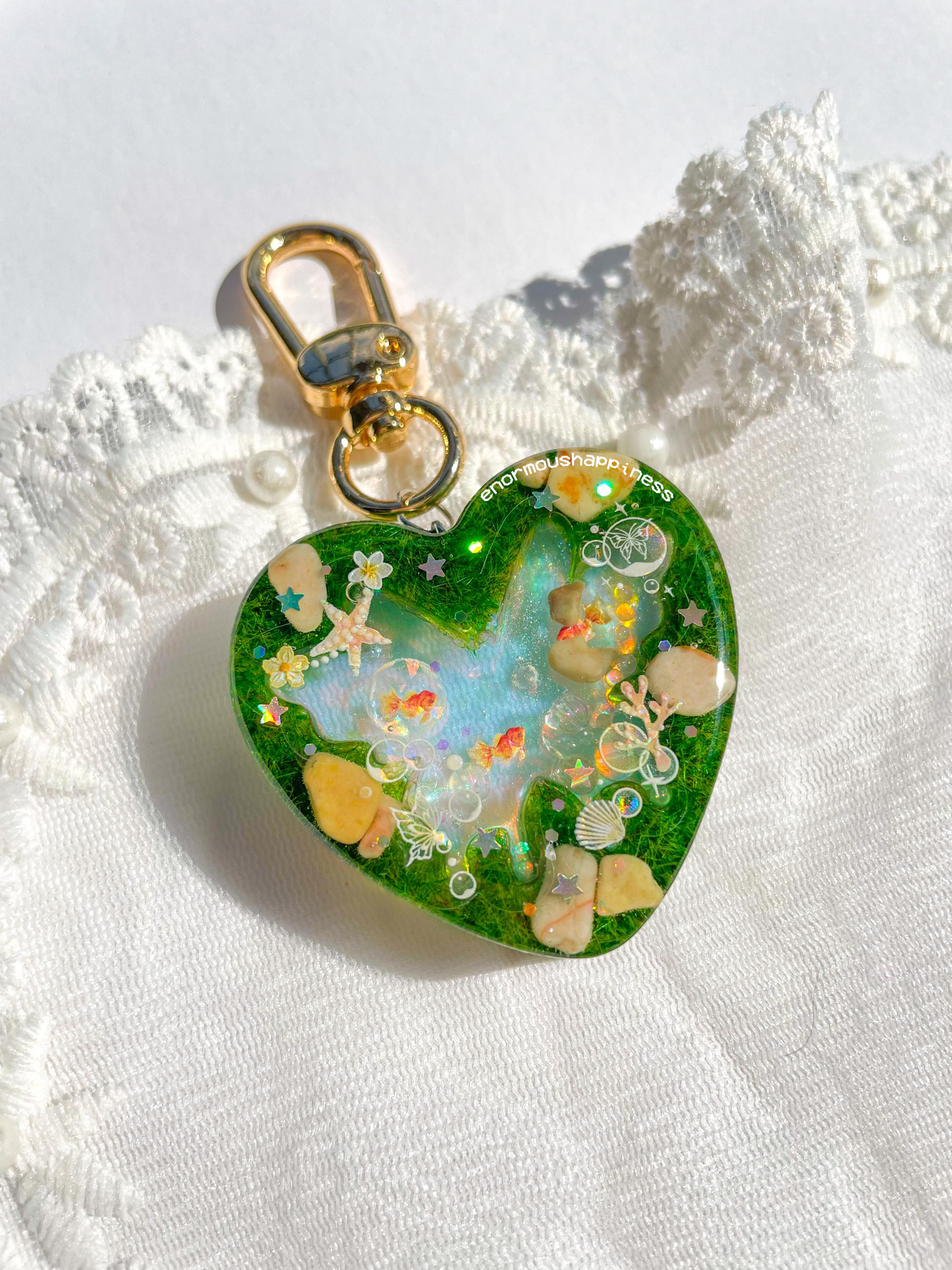 Heartshaker Nature Theme 1 (Watershaker Keychain)