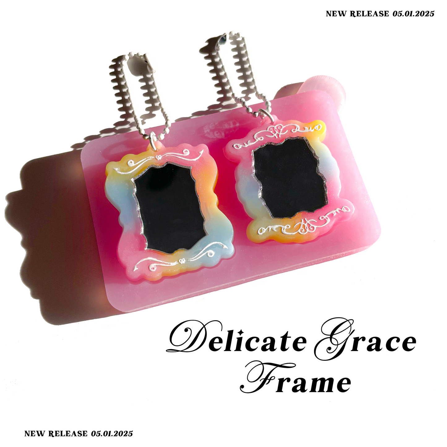 Delicate Grace Frame Silicone Mold