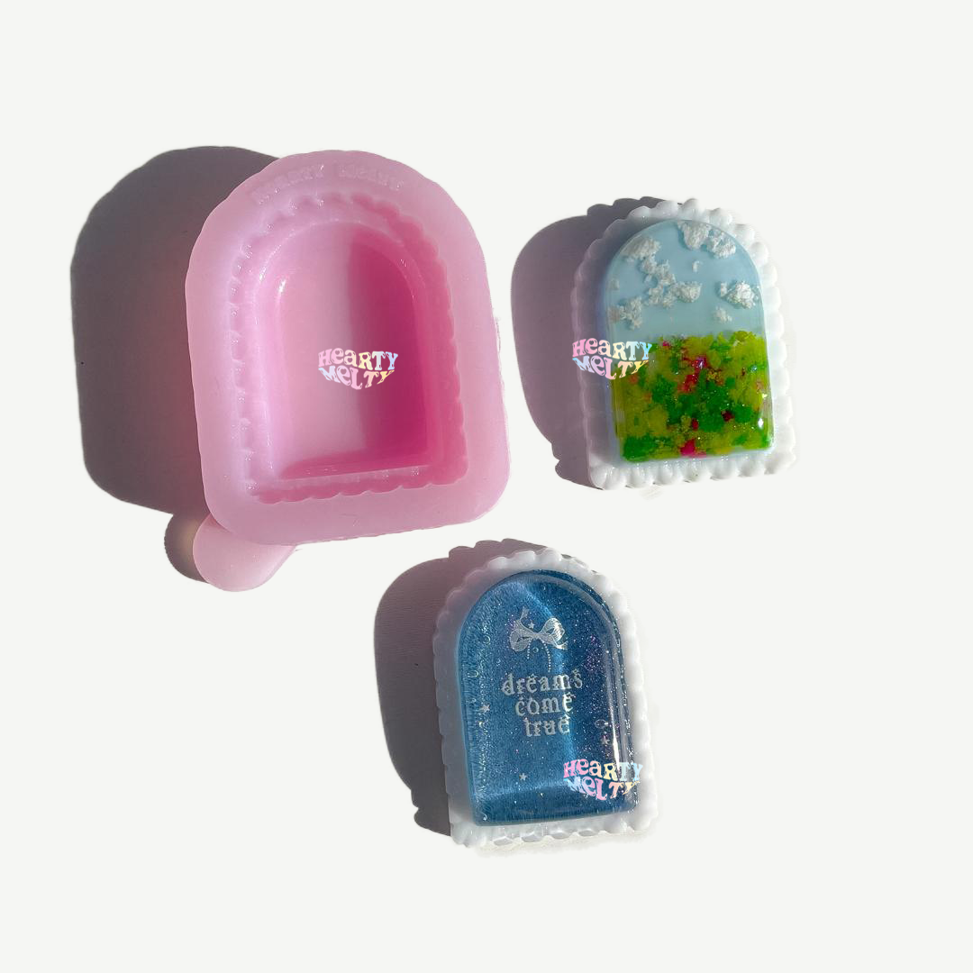 PUFFY ARCH LACE SILICONE MOLD