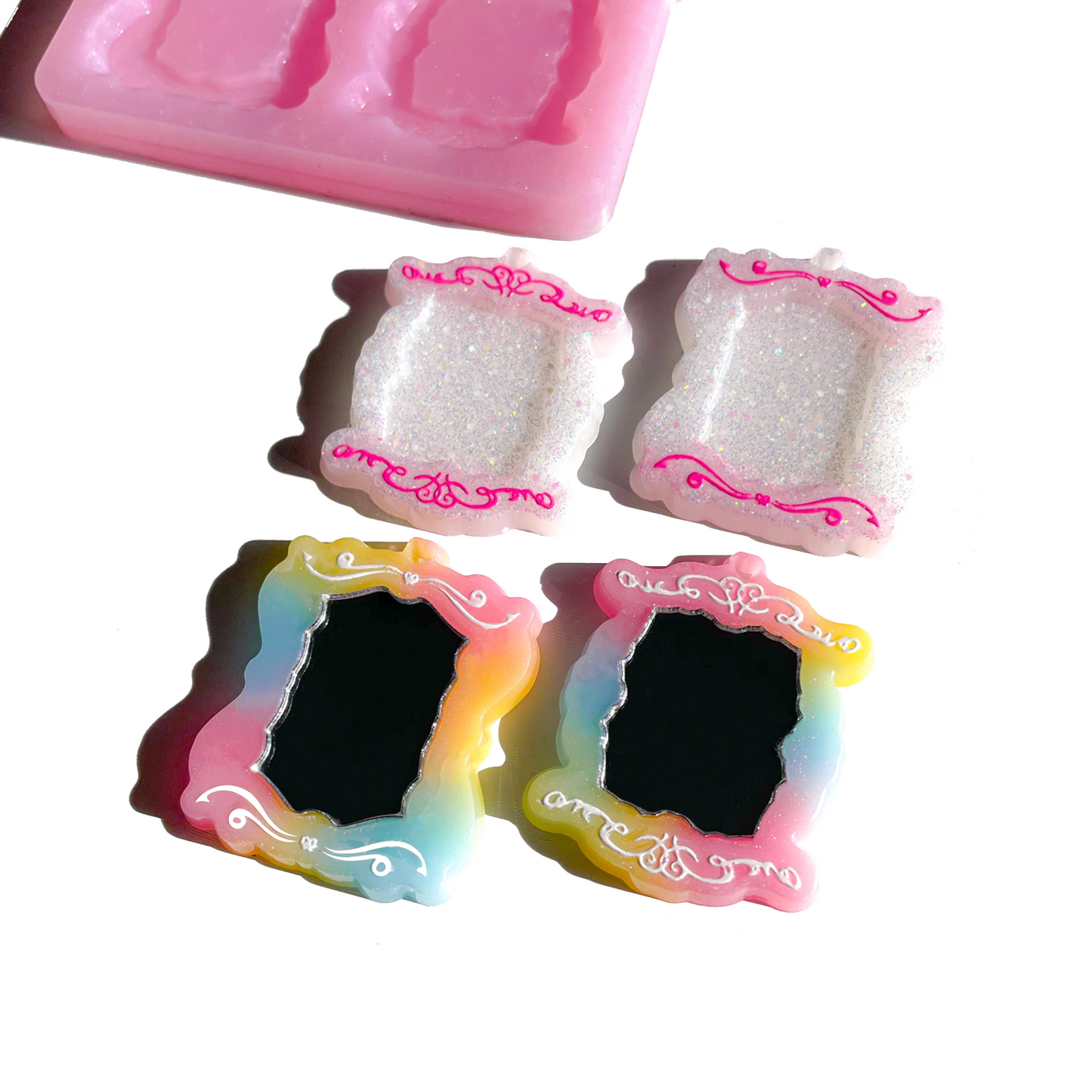 Delicate Grace Frame Silicone Mold