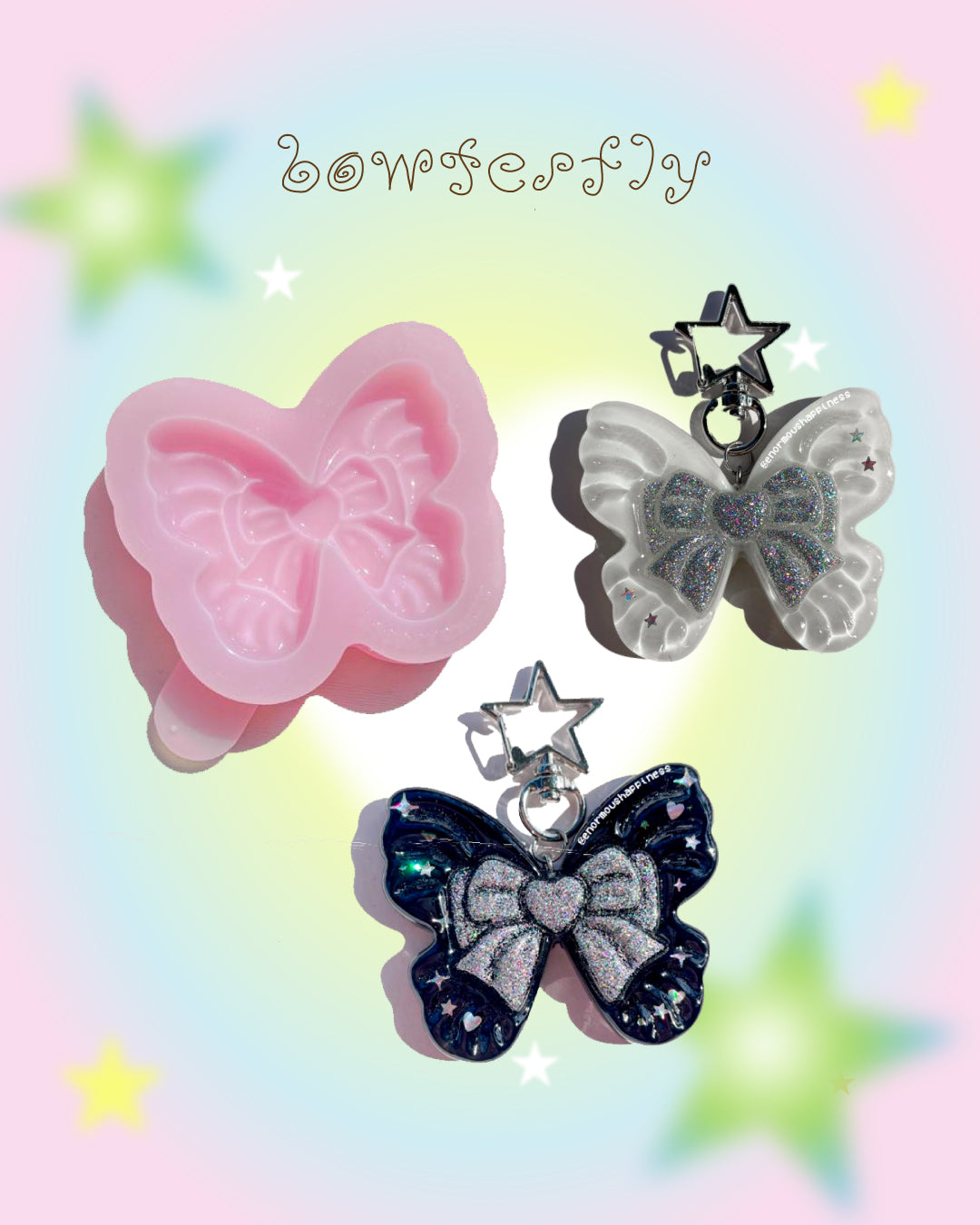 BOWTERFLY SILICONE MOLD