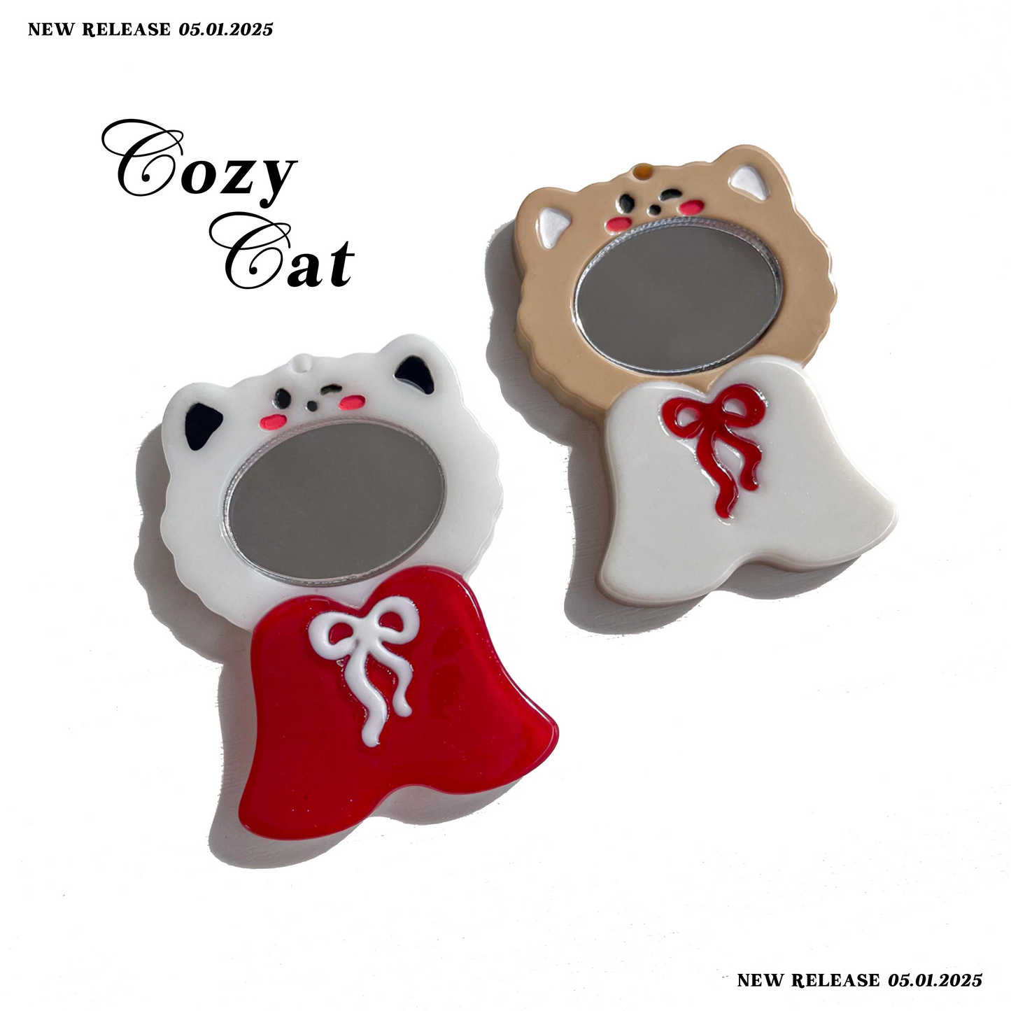 Cozy Cat & Cozy Bunny Frame Silicone Mold