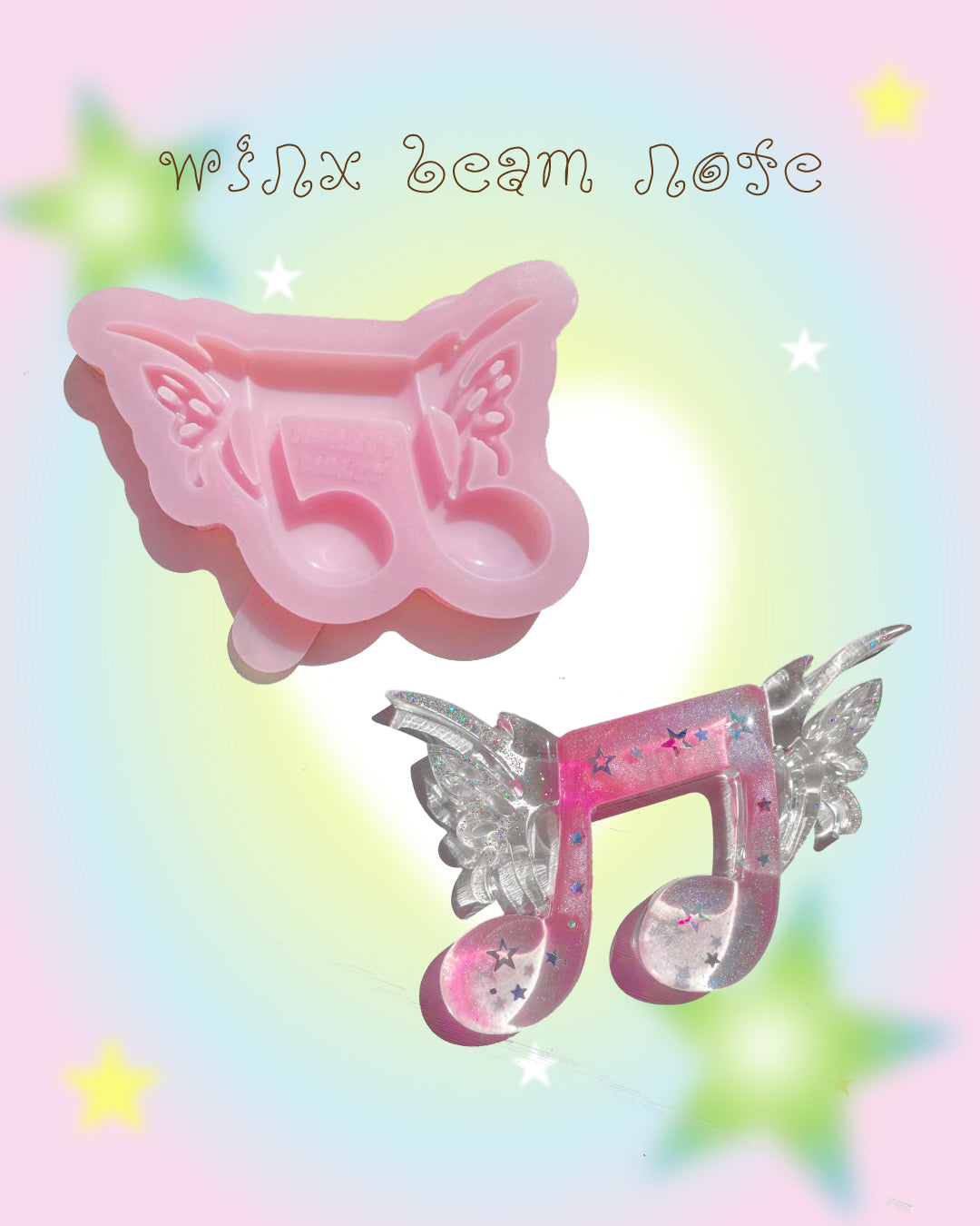 WINX BEAM NOTE SILICONE MOLD