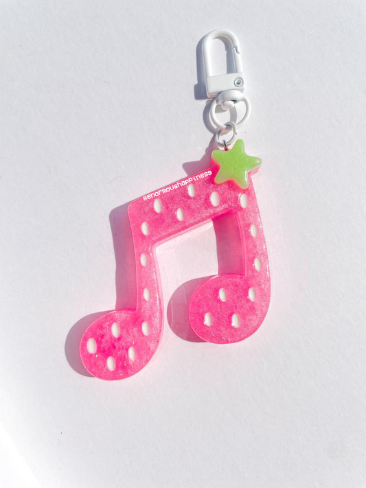 Strawberry Beam Melody Wing (Keychain)
