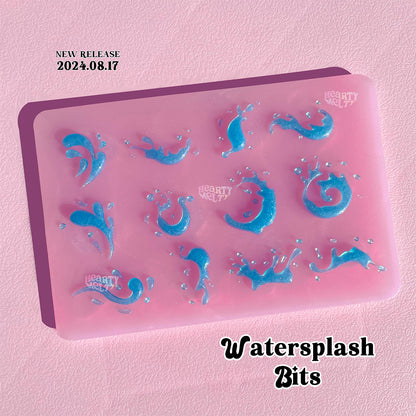 Watersplash Bits Silicone Mold