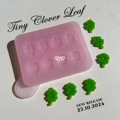 Lucky Clover Leaf Accessories Silicone Mold | Earrings, Necklaces, Tiny Charm Accessories