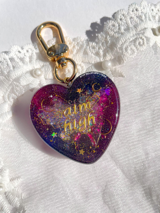 Heartshaker Galaxy 'Aim High' (Watershaker Keychain)