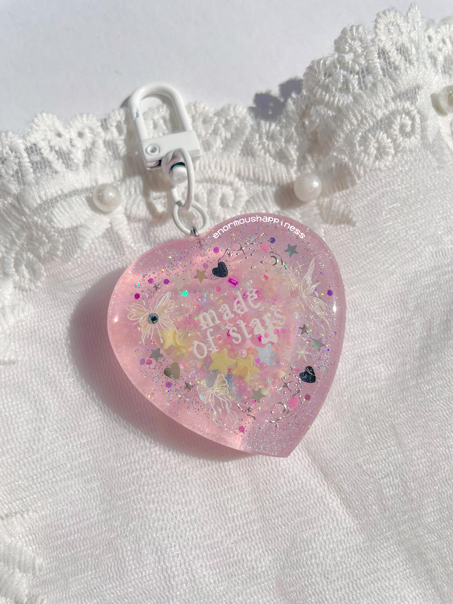 Heartshaker  'Made of Stars' (Watershaker Keychain)