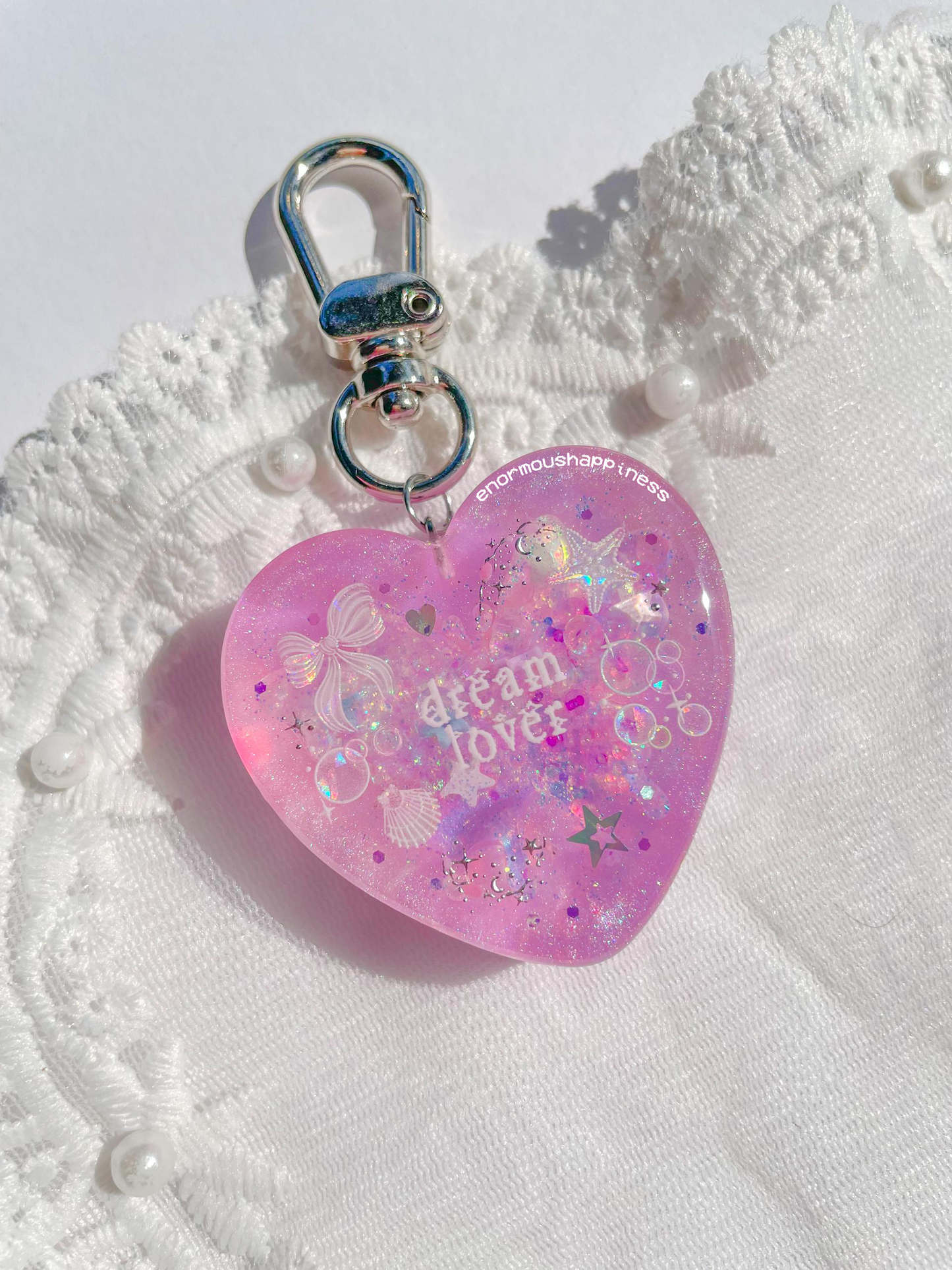 Heartshaker Iridescent 'Dream Lover' (Watershaker Keychain)