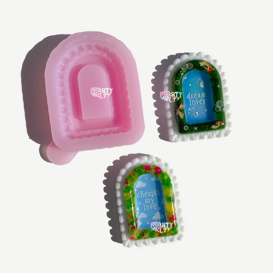 BUBBLE ARCH LACE SILICONE MOLD