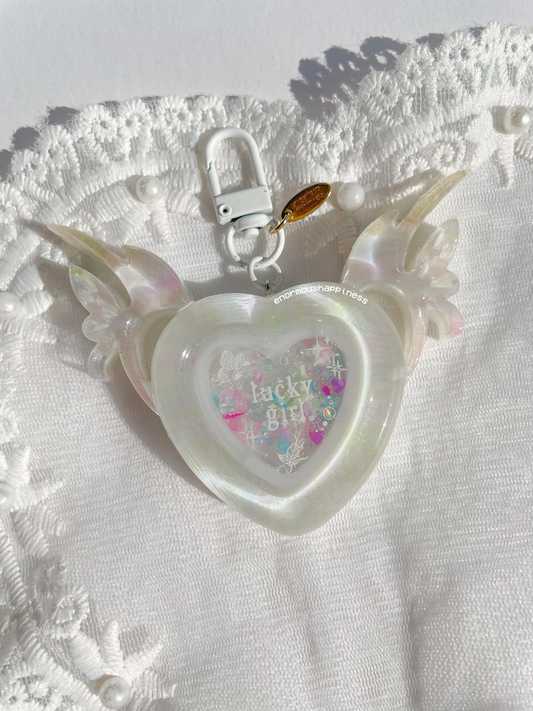 Pixie Heartshaker 'Lucky Girl' (Watershaker Keychain)