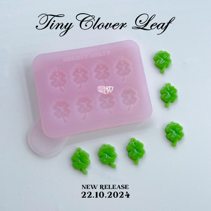 Lucky Clover Leaf Accessories Silicone Mold | Earrings, Necklaces, Tiny Charm Accessories