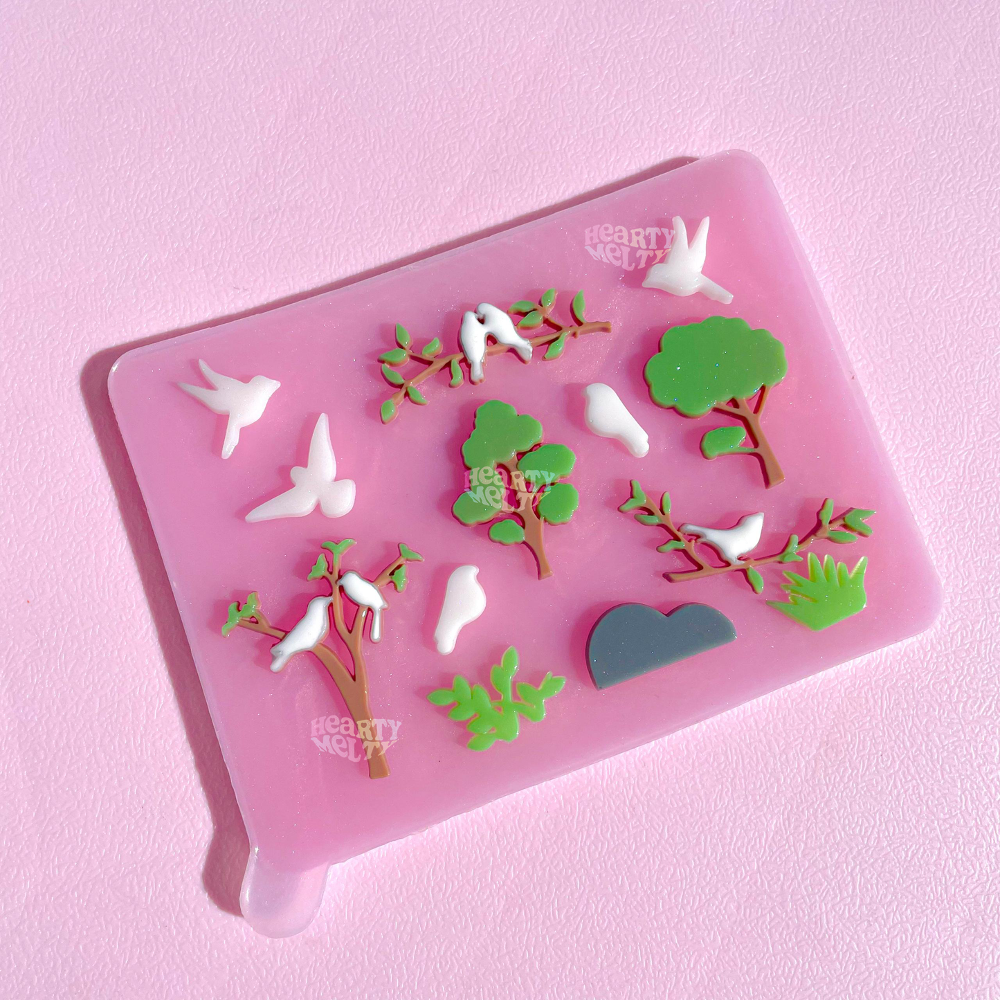 Forest Bits Silicone Mold