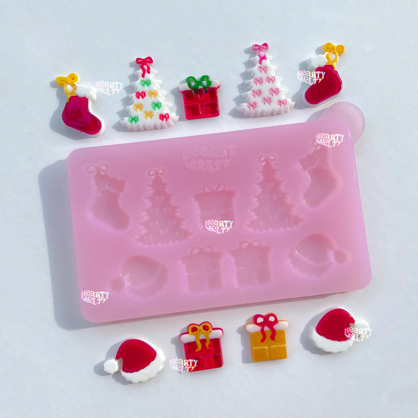 Christmas Gift Bits Silicone Mold