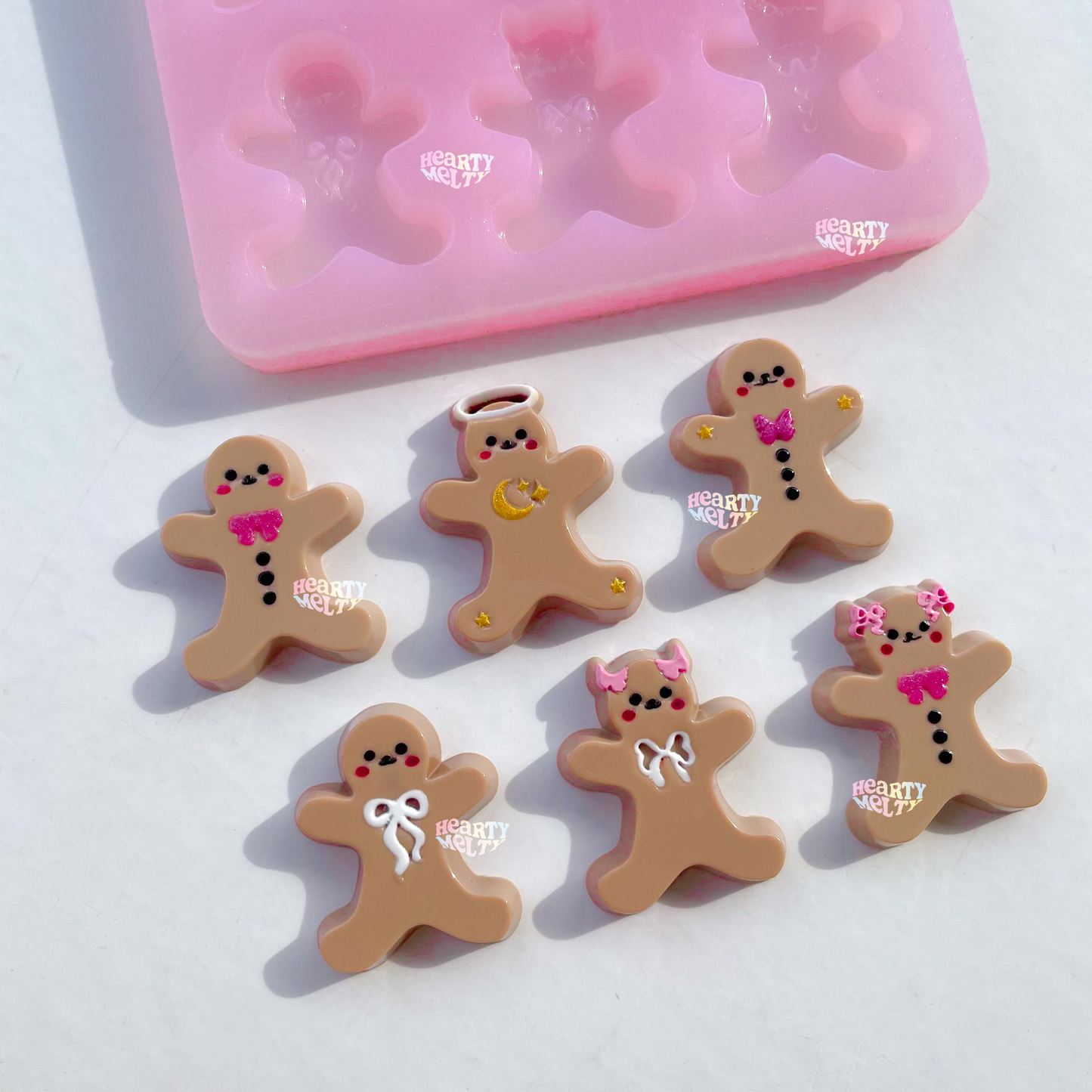 Gingerbread Cuties Bits Silicone Mold