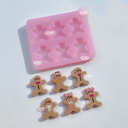 Gingerbread Cuties Bits Silicone Mold