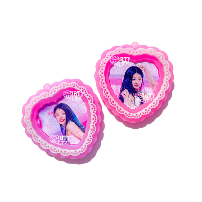 Heart Lace Frame Silicone Mold
