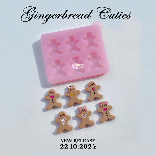 Gingerbread Cuties Bits Silicone Mold