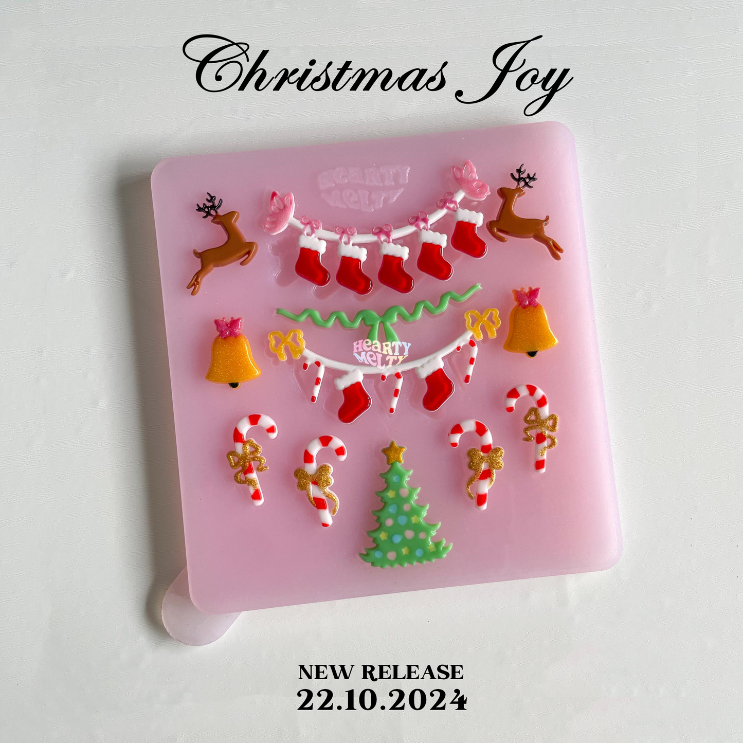 Christmas Joy Bits Silicone Mold