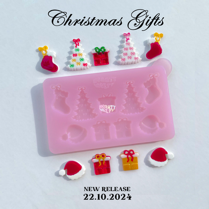 Christmas Gift Bits Silicone Mold