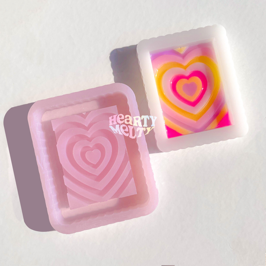 Heart Aura Frame Shaker Silicone Mold