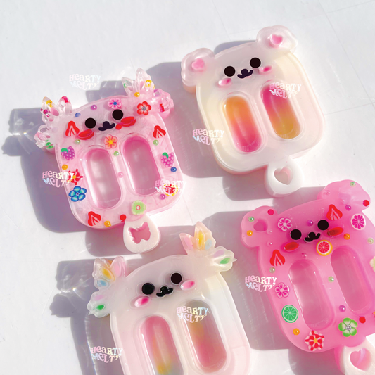 Butterfly and Bear Popsicles Silicone Mold