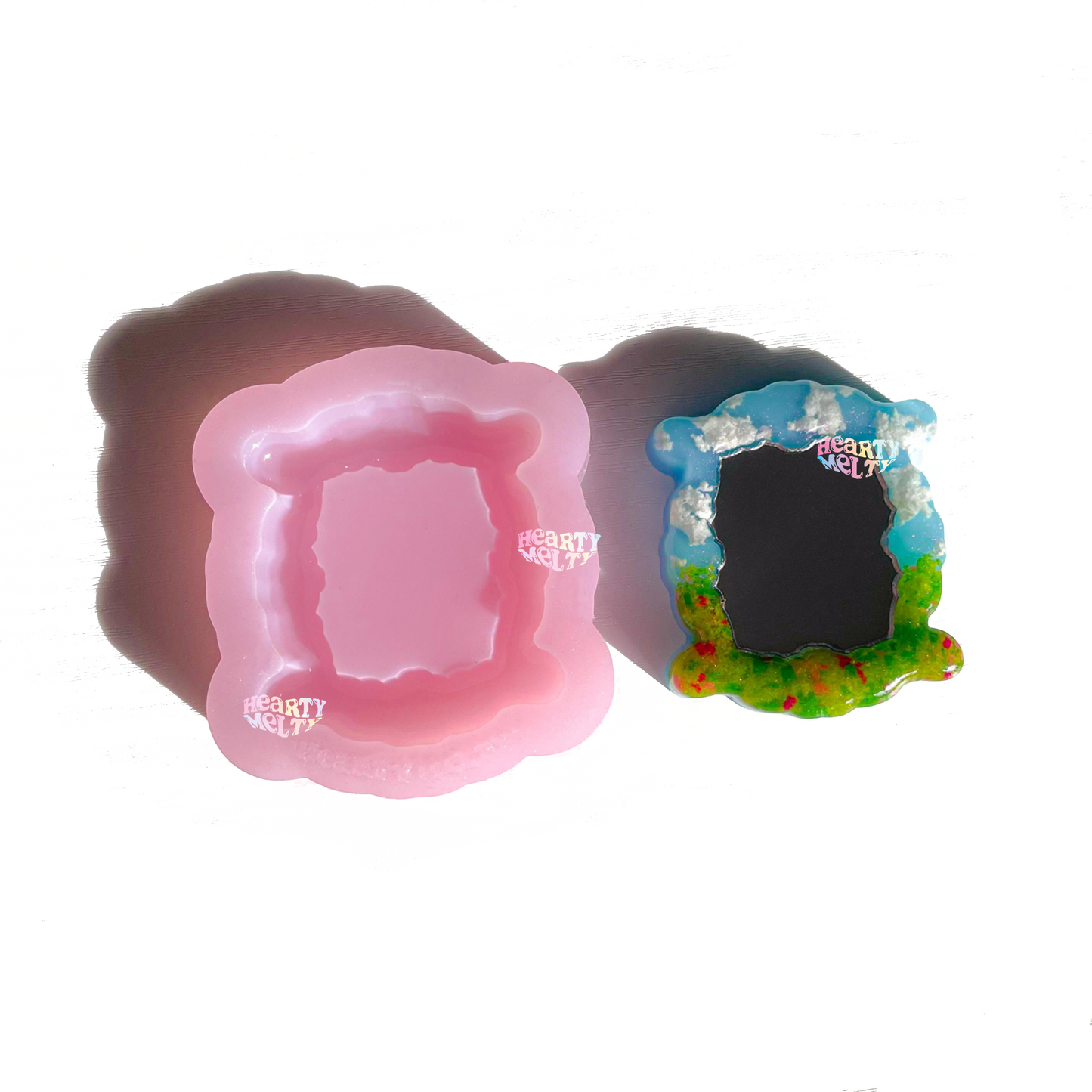 Puffy Cushion Frame Set Silicone Mold