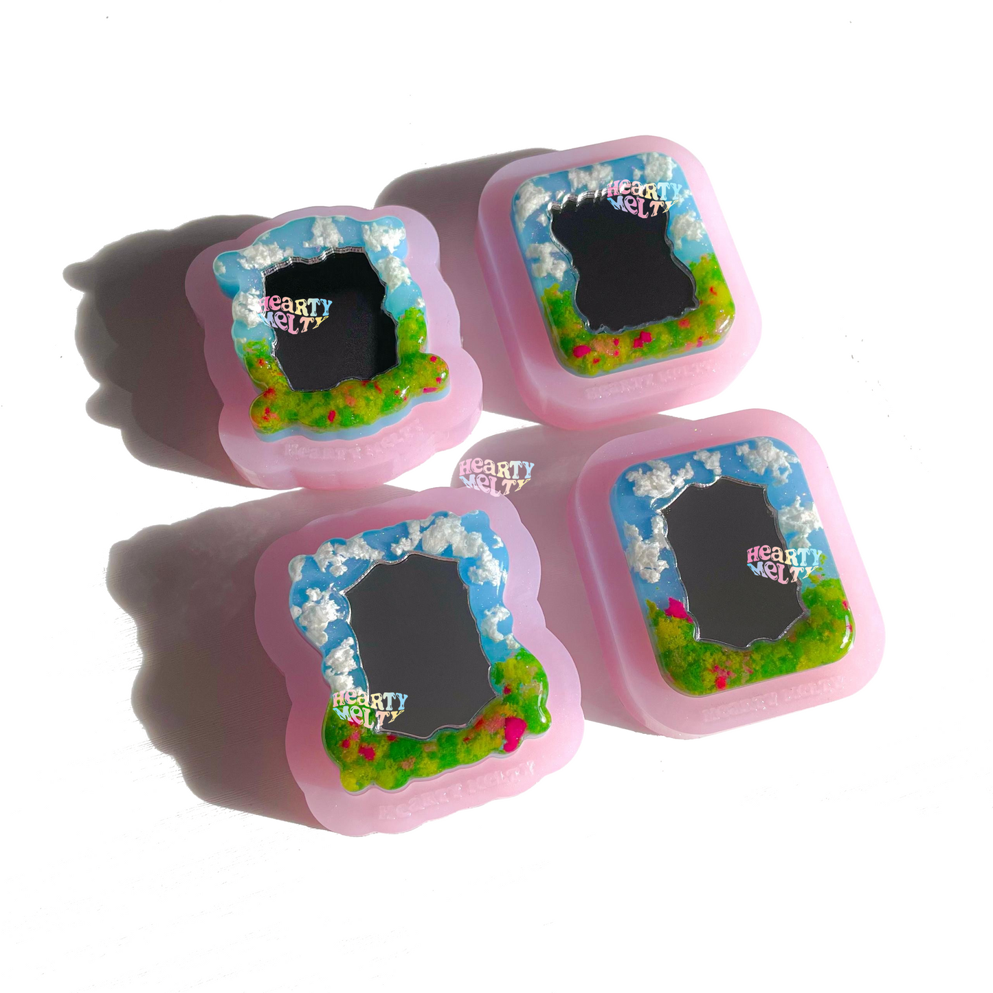 Puffy Cushion Frame Set Silicone Mold