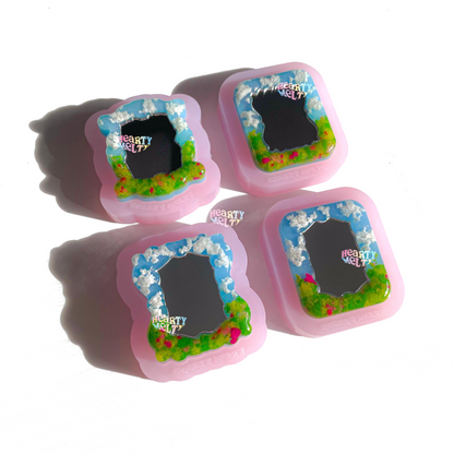 Puffy Cushion Frame Set Silicone Mold