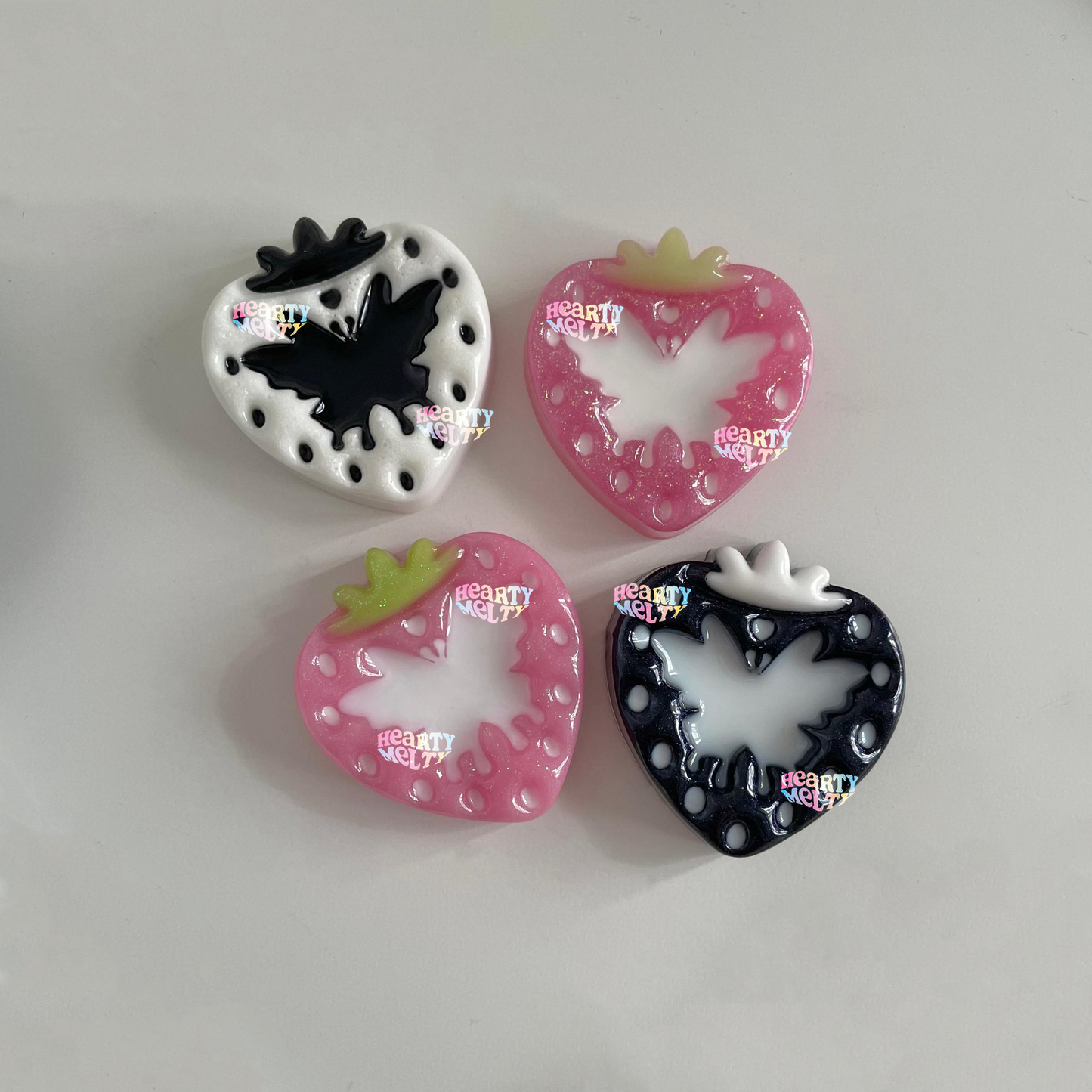 STRAWBERRY BUTTERFLY SILICONE MOLD