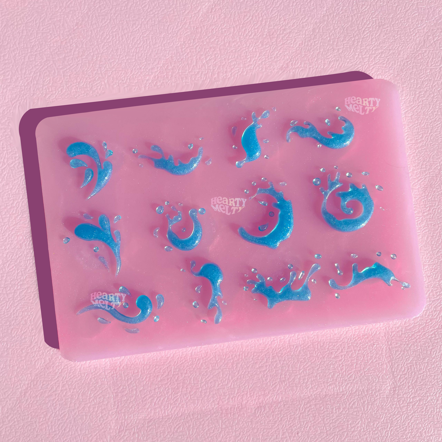 Watersplash Bits Silicone Mold