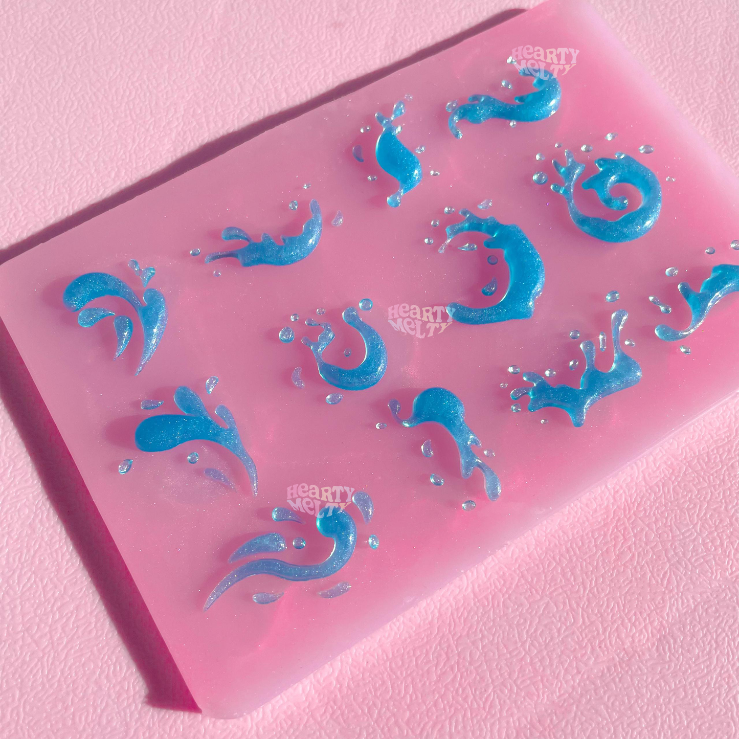 Watersplash Bits Silicone Mold