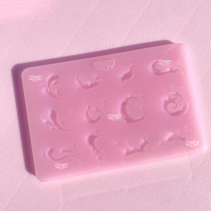 Watersplash Bits Silicone Mold