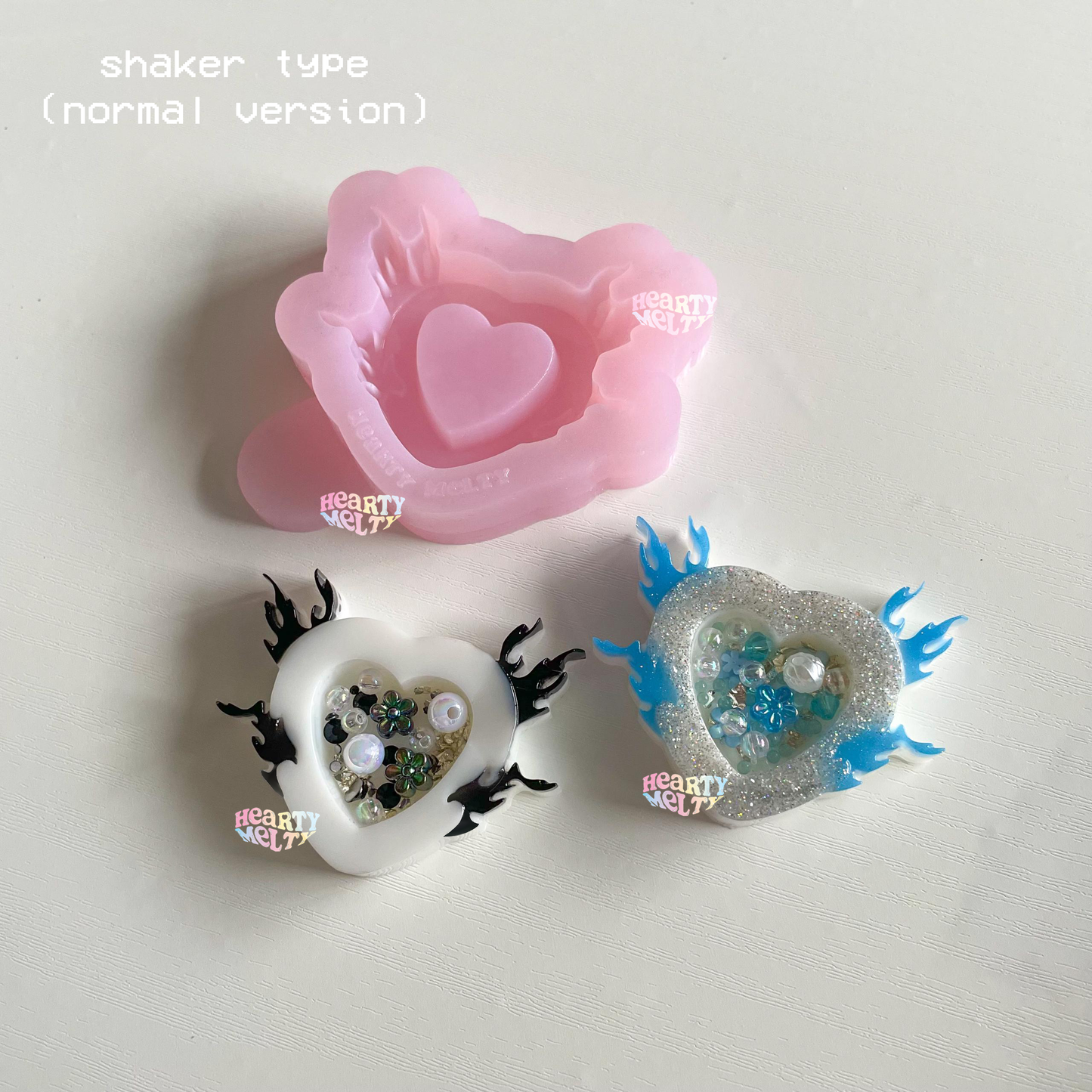 Wildfire Heartshaker Silicone Mold (Inflated and Normal ver.)