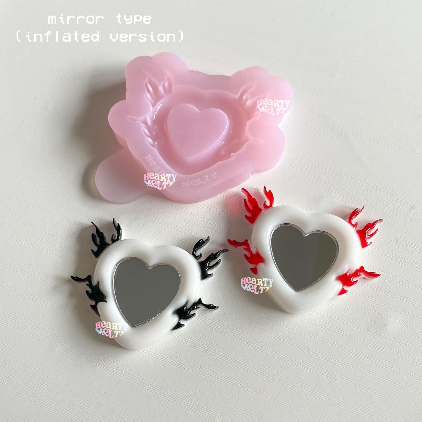 Wildfire Heartshaker Silicone Mold (Inflated and Normal ver.)