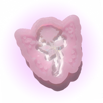 Rosy Butterfly Shaker Silicone Mold