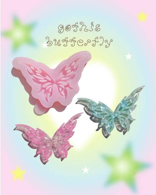 GOTHIC BUTTERFLY SILICONE MOLD