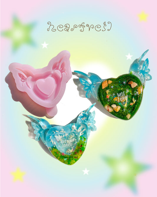 HEARTVEIL SILICONE MOLD