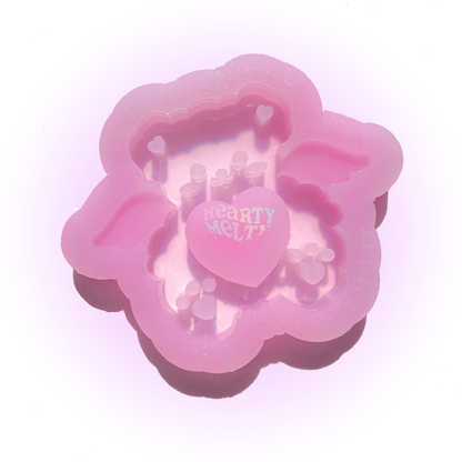 Teddy Angel Shaker Silicone Mold