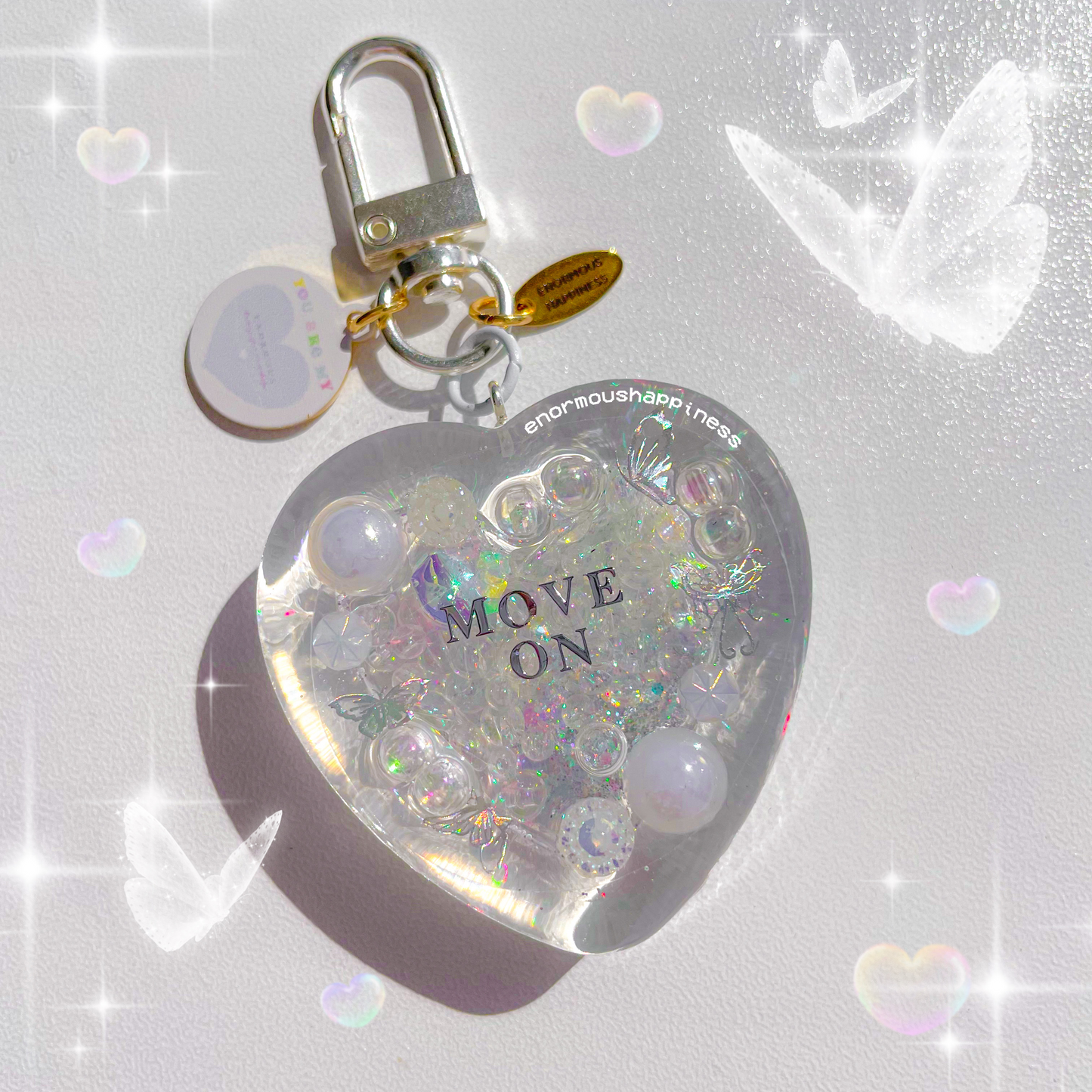 Heartshaker 'Move On' (Watershaker Keychain)