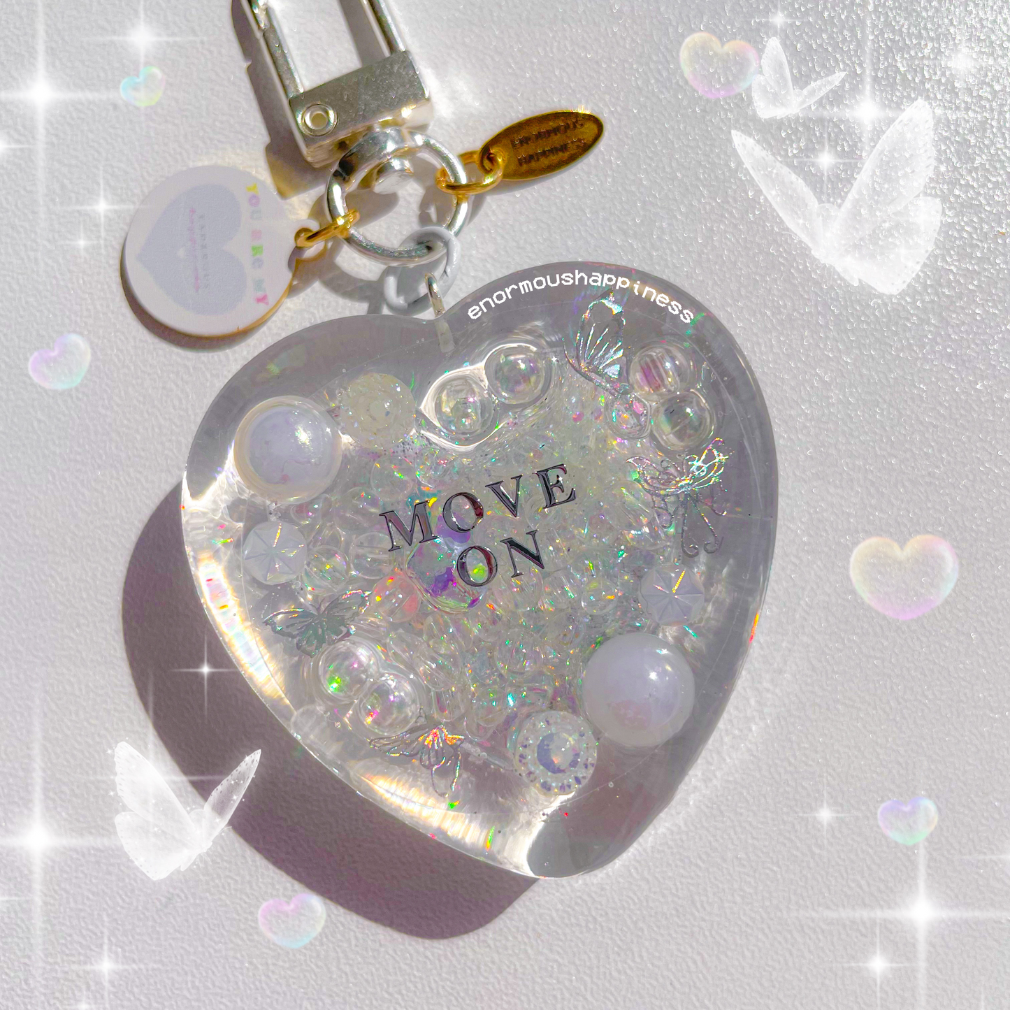 Heartshaker 'Move On' (Watershaker Keychain)