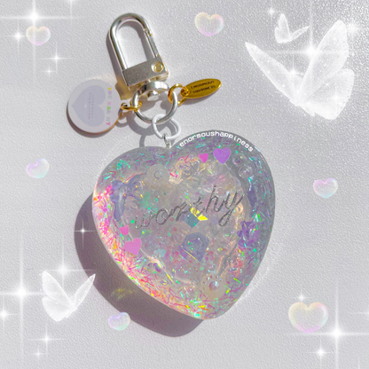 Heartshaker 'Worthy' (Watershaker Keychain)