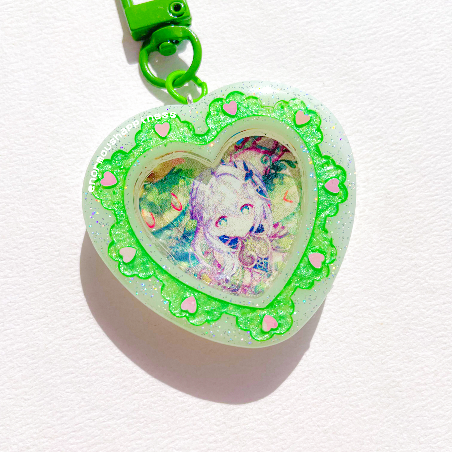 Genshin Impact Kusanali Heart Lace (Non-shaker Keychain)