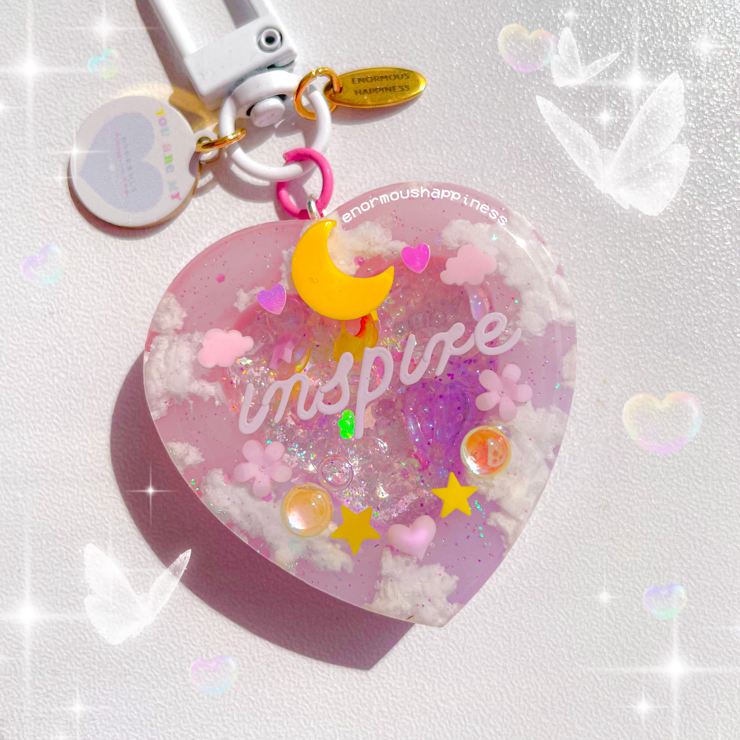 Heartshaker 'Inspire' (Watershaker Keychain)