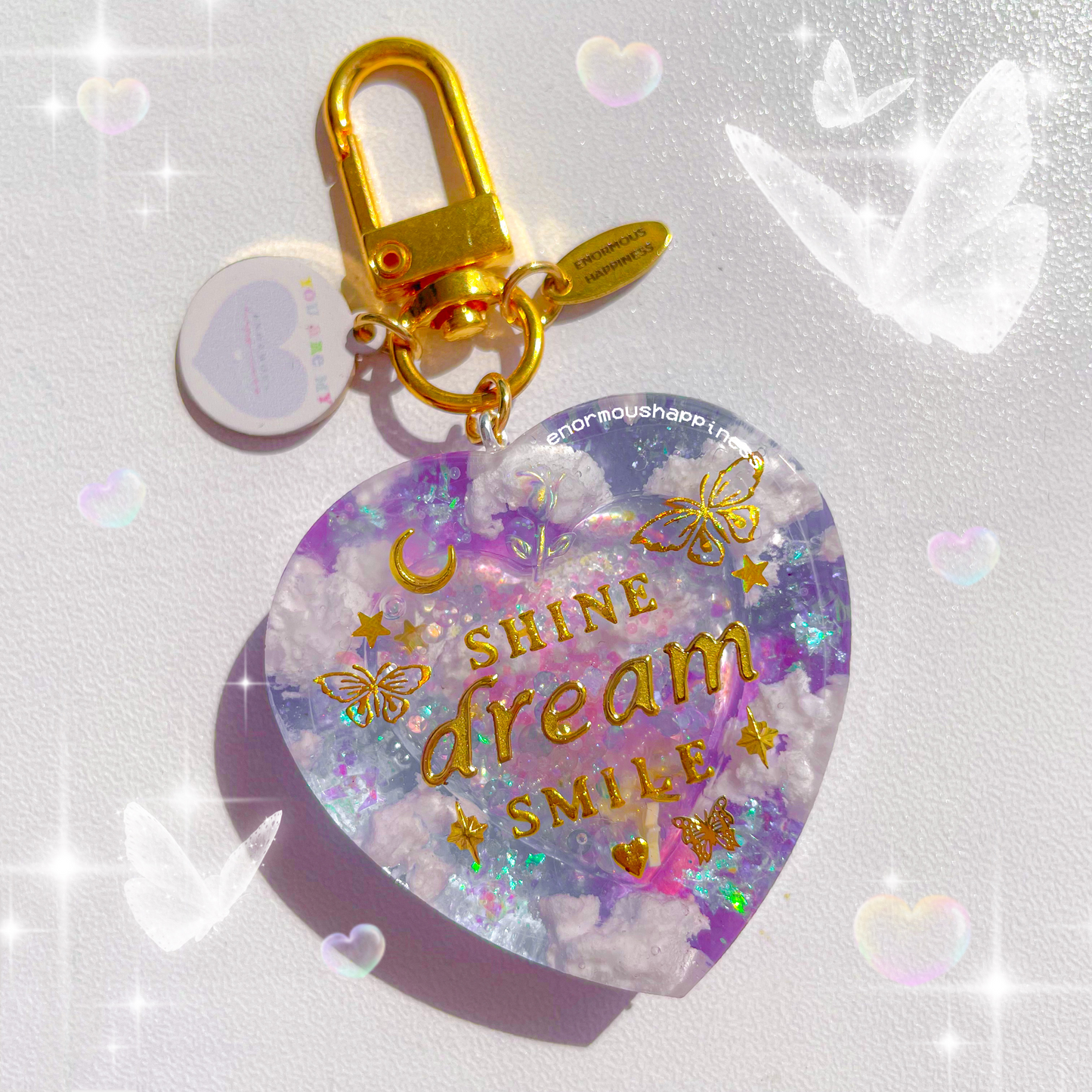 Heartshaker 'Shine Dream Smile' (Watershaker Keychain)