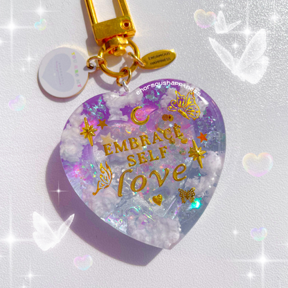 Heartshaker 'Embrace Self Love' (Watershaker Keychain)