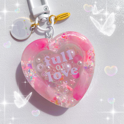 Heartshaker 'Full of Love' (Normal/Dry Shaker Keychain)