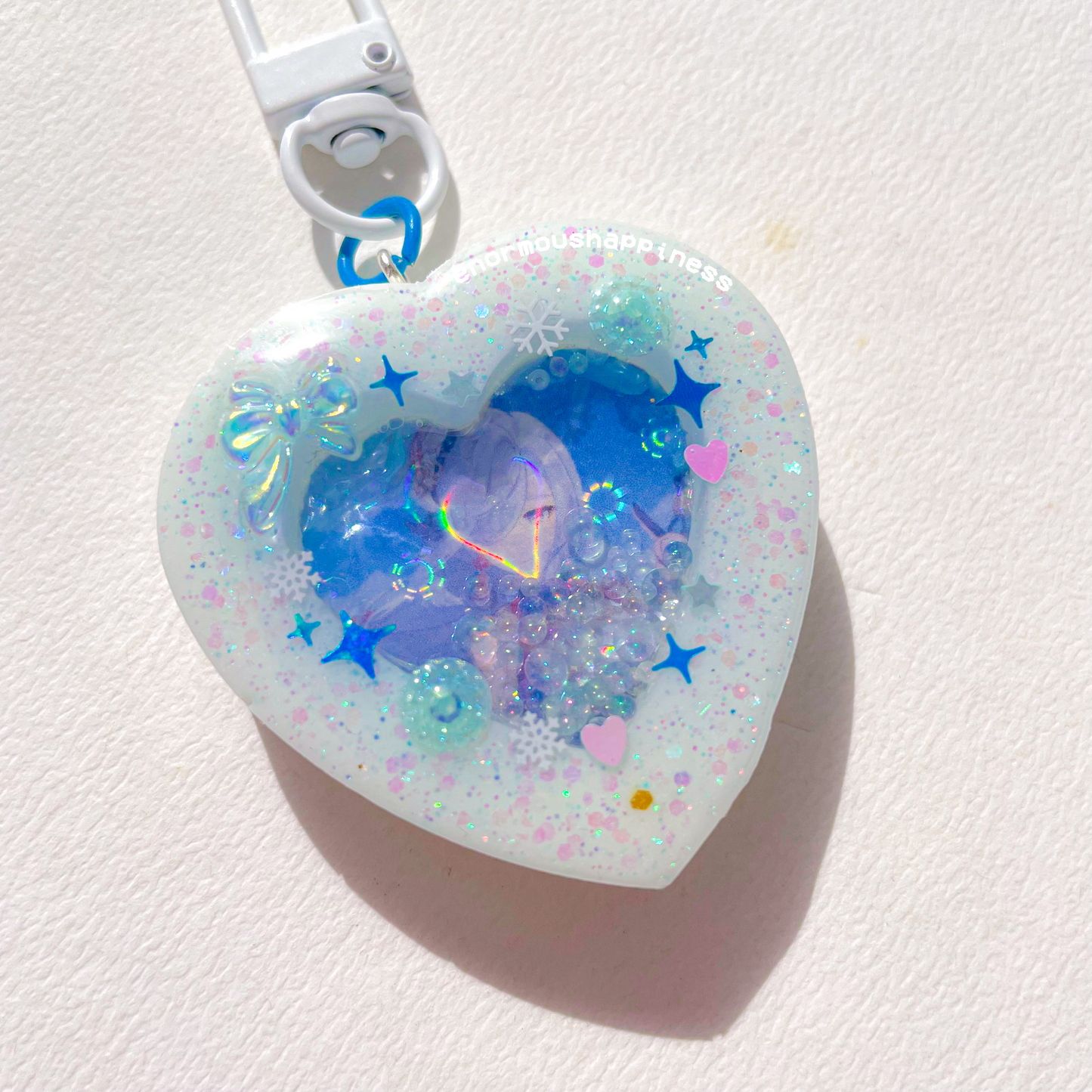 Genshin Impact Shenhe Heartshaker (Watershaker Keychain)